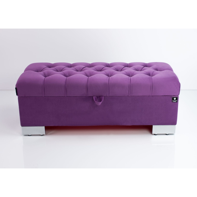 Tufted Storage Bench